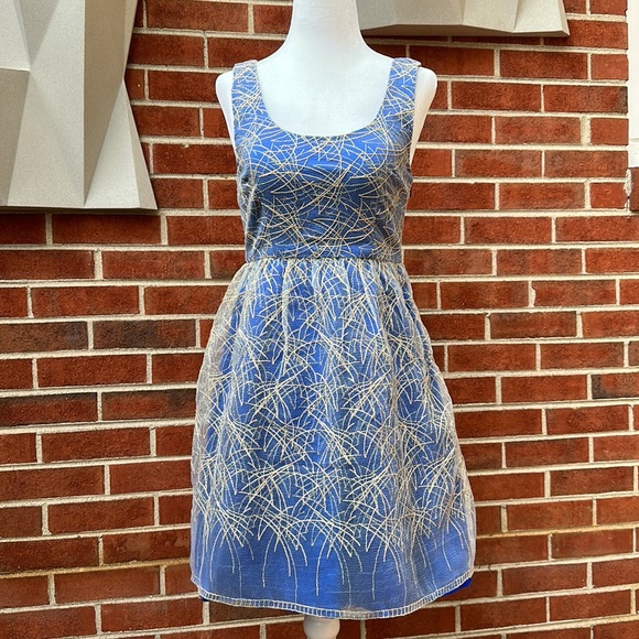 Minuet Petite Dresses & Skirts - Minuet Blue A-Line Dress Size S